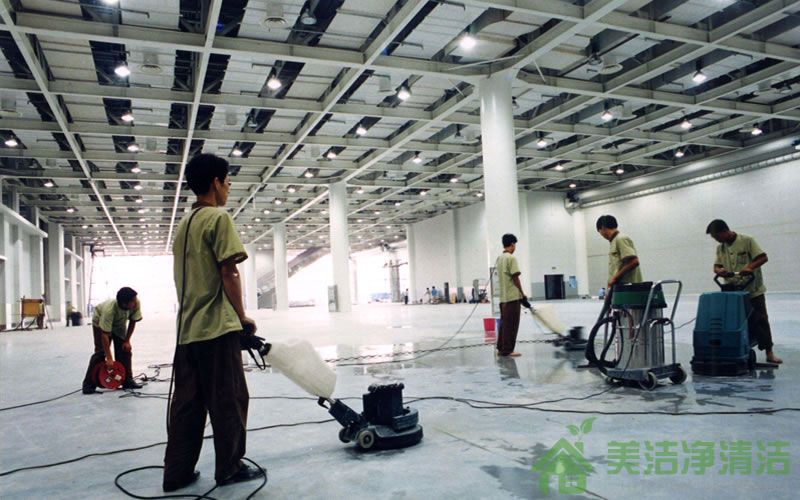 深圳沙井厂房开荒清洁案例 深圳沙井开荒清